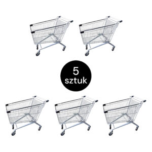 Wózek sklepowy Mega-M Y 180l S-57 cm (5 szt.) N