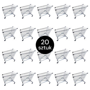 Wózek sklepowy Mega-M Y 240l S-60 cm (20 szt.) N