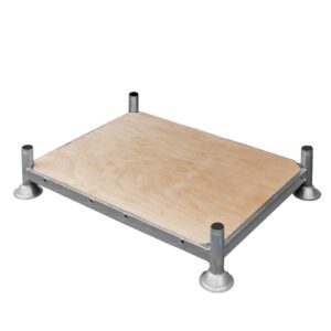 Manurack Mały Mega-M 154,5cm x 118cm x 31cm ocynk + podstawa ze sklejki N