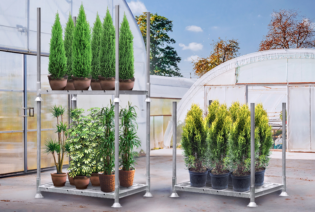 Manurack Duży Mega-M 202,5cm x 118cm x 31cm ocynk N - obrazek 10