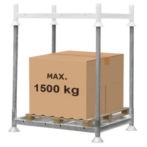 Manurack Mały Mega-M 154,5cm x 118cm x 31cm ocynk N