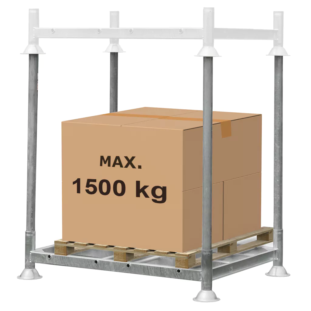 Manurack Mały Mega-M 154,5cm x 118cm x 31cm ocynk N