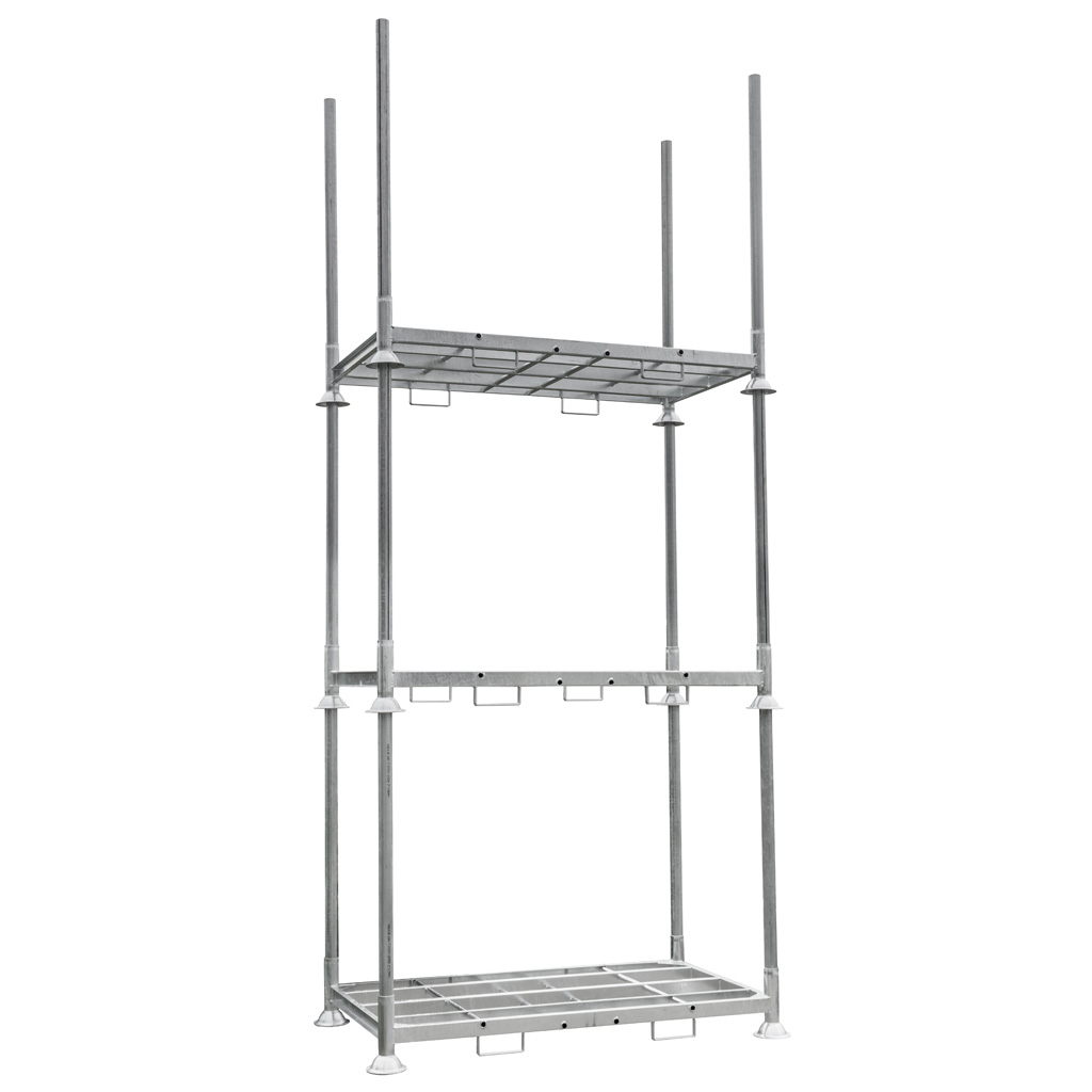 Manurack Duży Mega-M 202,5cm x 118cm x 31cm ocynk N - obrazek 4