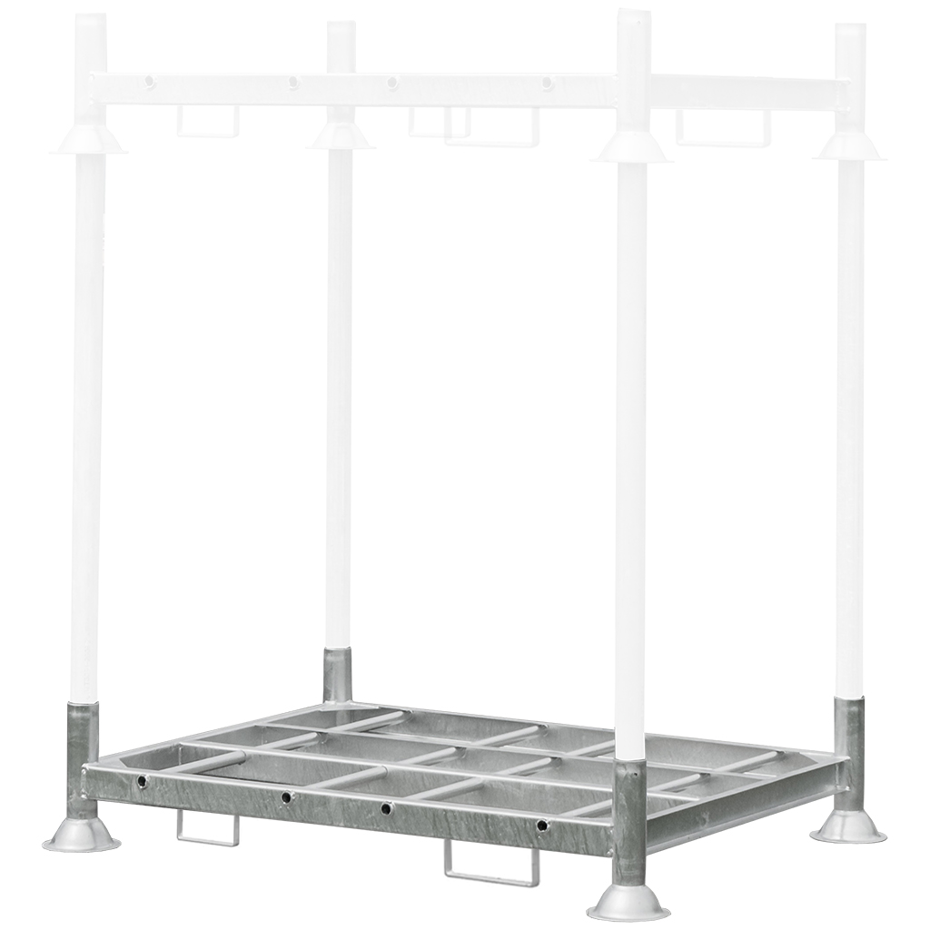 Manurack Duży Mega-M 202,5cm x 118cm x 31cm ocynk N - obrazek 2