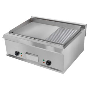 Płyta grillowa elektryczna Mega-M UC 2x3kW.230V.2/3G.1/3R N