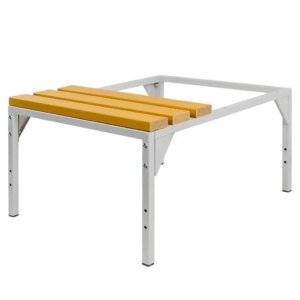 Podstawa z ławeczką WPC pod szafkę BHP Mega-M J-60 S-60 cm G-80 cm H-43 cm skręcana N