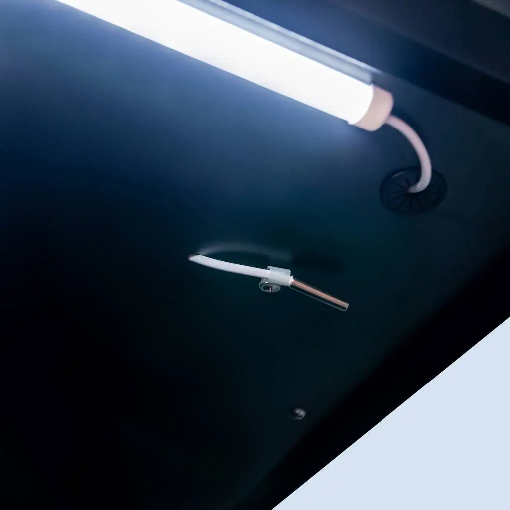 Regał chłodniczy Mega-M HUGO PLUS IC L-187 cm G-74 cm H-201 cm black drzwi transparentne N - obrazek 8