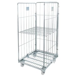 Rollkontener Mega-M Universal trzy ściany jedna półka N