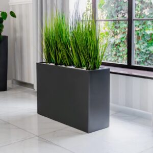 Skrzynia kwiatowa Mega-M H-70 cm L-135 cm G-30 cm antracyt 0164 N