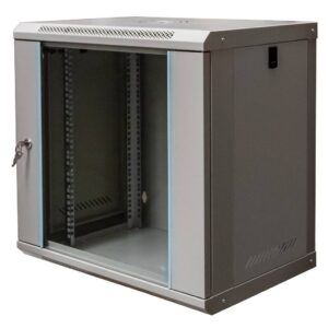 Szafa Rack Mega-M 19" 12U 600x600x400 wisząca szary N