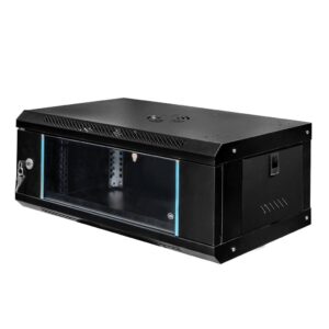 Szafa Rack Mega-M 19" 4U 240x600x350 wisząca czarny N