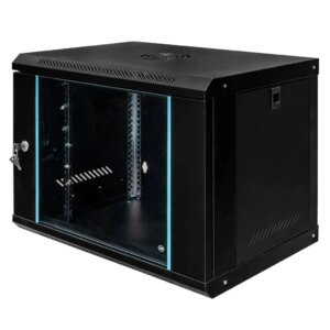 Szafa Rack Mega-M 19" 9U 450x600x400 wisząca czarny N