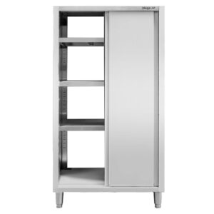 Szafa ze stali nierdzewnej przelotowa Mega-M S-100 cm G-50 cm H-200 cm N