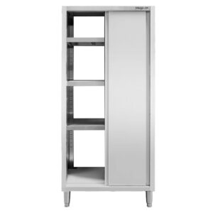 Szafa ze stali nierdzewnej przelotowa Mega-M S-80 cm G-50 cm H-200 cm N