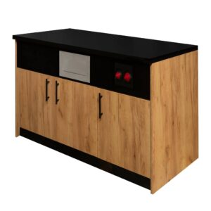 Szafka pod ekspres do kawy Mega-M moduł H-92 cm L-154 cm G-60 cm dąb kraft N