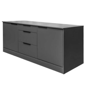 Szafka pod ekspres mobilna Mega-M H- 87 cm L- 184 cm G- 76 cm antracyt 0164 N