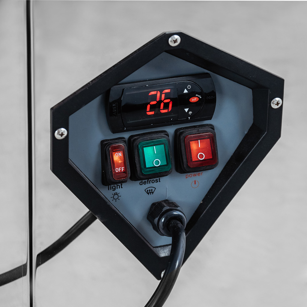 Witryna cukiernicza Mega-M WCU-120/70 1.4 SG.I.AP N - obrazek 15