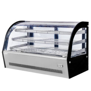 Witryna grzewcza nastawna Mega-M CLARA MINI S120H S- 120 cm G-53 cm H-69 cm inox N