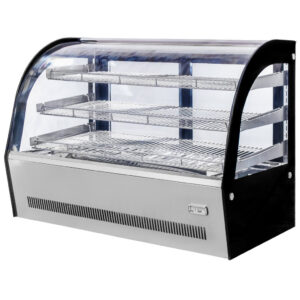 Witryna grzewcza nastawna Mega-M CLARA MINI S90H s-90cm G-53 cm H-69 cm inox N