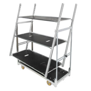 Wózek na kwiaty z funkcją pochylania  Mega-M (podstawa + 3 półki) N