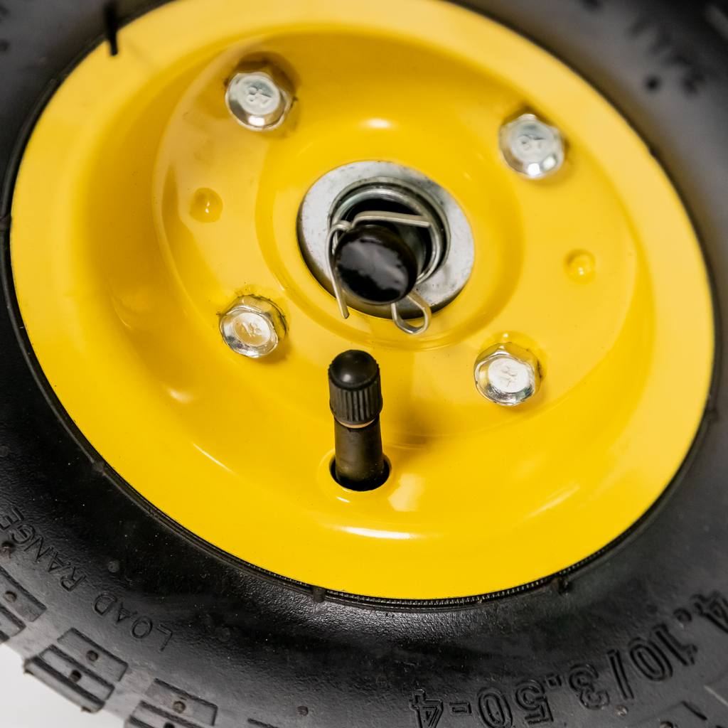 Wózek ogrodowy transportowy składany 102 cm x 52 cm x 105 cm 500kg N - obrazek 12