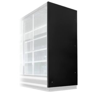 Bok Regału Chłodniczego Mega-M HUGO IN G-85 cm H-204 cm prawy pełny N