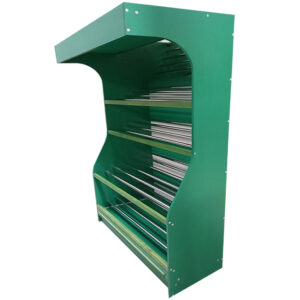 Regał na warzywa i owoce Mega-M T H-200cm L-125cm G-60cm oświetlenie LED zielony N