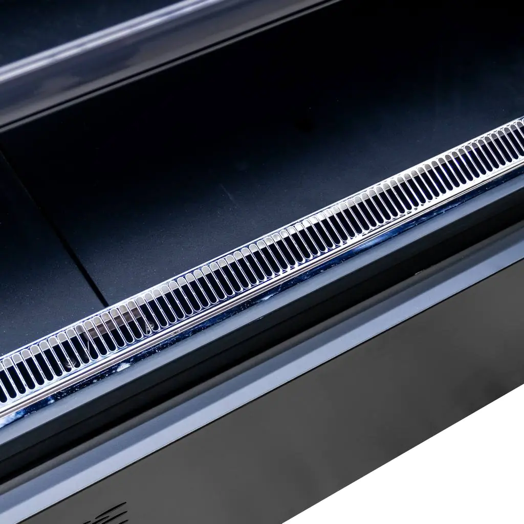 Regał chłodniczy Mega-M HUGO PLUS IC L-250 cm G-74 cm H-201 cm black drzwi transparentne N - obrazek 5