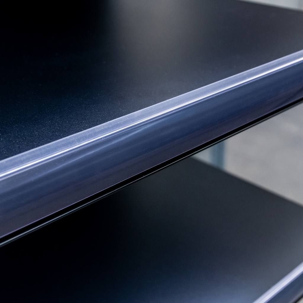 Regał chłodniczy Mega-M HUGO PLUS IC L-250 cm G-74 cm H-201 cm black drzwi transparentne N - obrazek 8