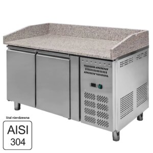 Stół chłodniczy do pizzy Mega-M STCH/VCH/140/70/R290/R/N