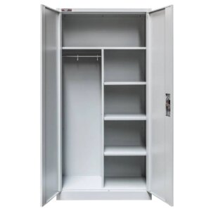 Szafa metalowa socjalna Mega-M S-90 cm G-45 cm H-185 cm skręcana N