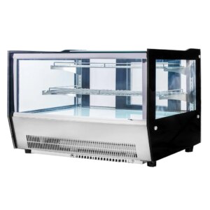 Witryna chłodnicza nastawna Mega-M ELSA MINI S120 S-120 cm G- 53 cm H-69 cm inox N