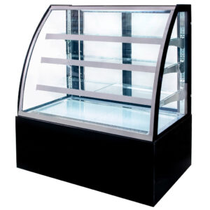 Witryna cukiernicza Mega-M CLARA S120 S-120 cm G-70 cm H-140 cm black N