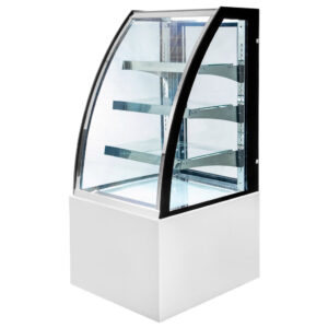 Witryna cukiernicza Mega-M CLARA  S60 S-60cm G-70 cm H-140 cm  white N