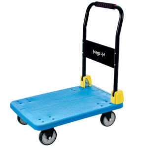 Wózek platformowy Mega-M 300kg 48 cm x 70 cm S niebieski N