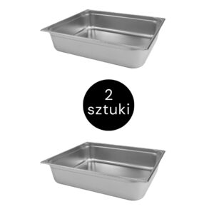 Pojemnik GN Mega-M 2/1 650x530x150 (zestaw 2 szt.) N