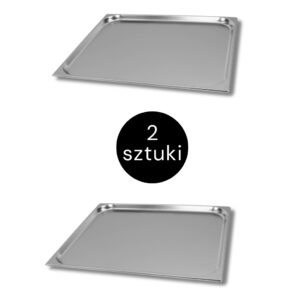 Pojemnik GN Mega-M 2/1 650x530x20 (zestaw 2 szt.) N