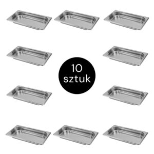 Pojemnik GN Mega-M 1/3 325x176x40 (zestaw 10 szt.) N