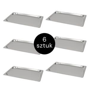 Pojemnik GN Mega-M 1/1 530x325x20 (zestaw 6 szt.) N