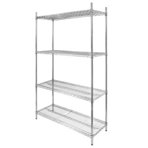 Regał chormowany gastronomiczny Mega-M 4-półkowy H-180 L-90 G-45 N