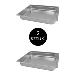 Pojemnik GN Mega-M 2/1 650x530x100 (zestaw 2 szt.) N