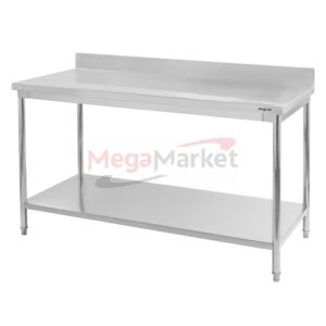 Stół gastronomiczny Mega-M 140X70 /2półki/1R/MDF/ N