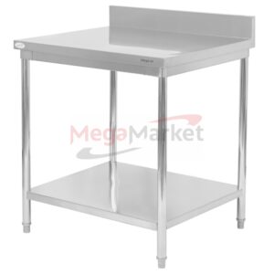 Stół gastronomiczny Mega-M 80X70 /2półki/1R/MDF/ N