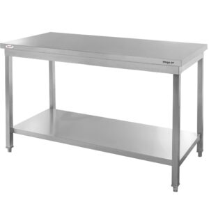 Stół gastronomiczny Mega-M 1400x700/2półki/MDF/N