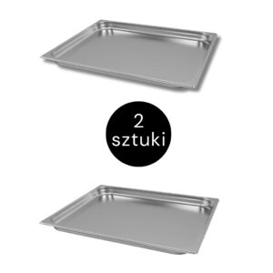 Pojemnik GN Mega-M 2/1 650x530x40 (zestaw 2 szt.) N