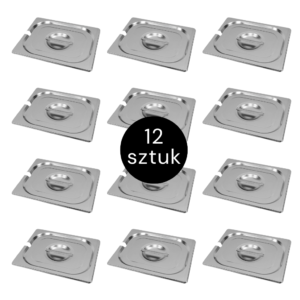 Pokrywka do GN Mega-M 1/2 325x265 z wycięciem (zestaw 12 szt.) N