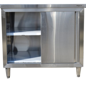 Stół gastronomiczny Mega-M 120x60 /2drzwi/2półki/ N