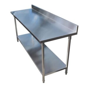 Stół gastronomiczny Mega-M 180x60 /2PÓŁKI/1R/ N