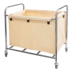 Wózek hotelowy na pranie Mega-M S-88cm G-54 cm H-89 cm beżowy N