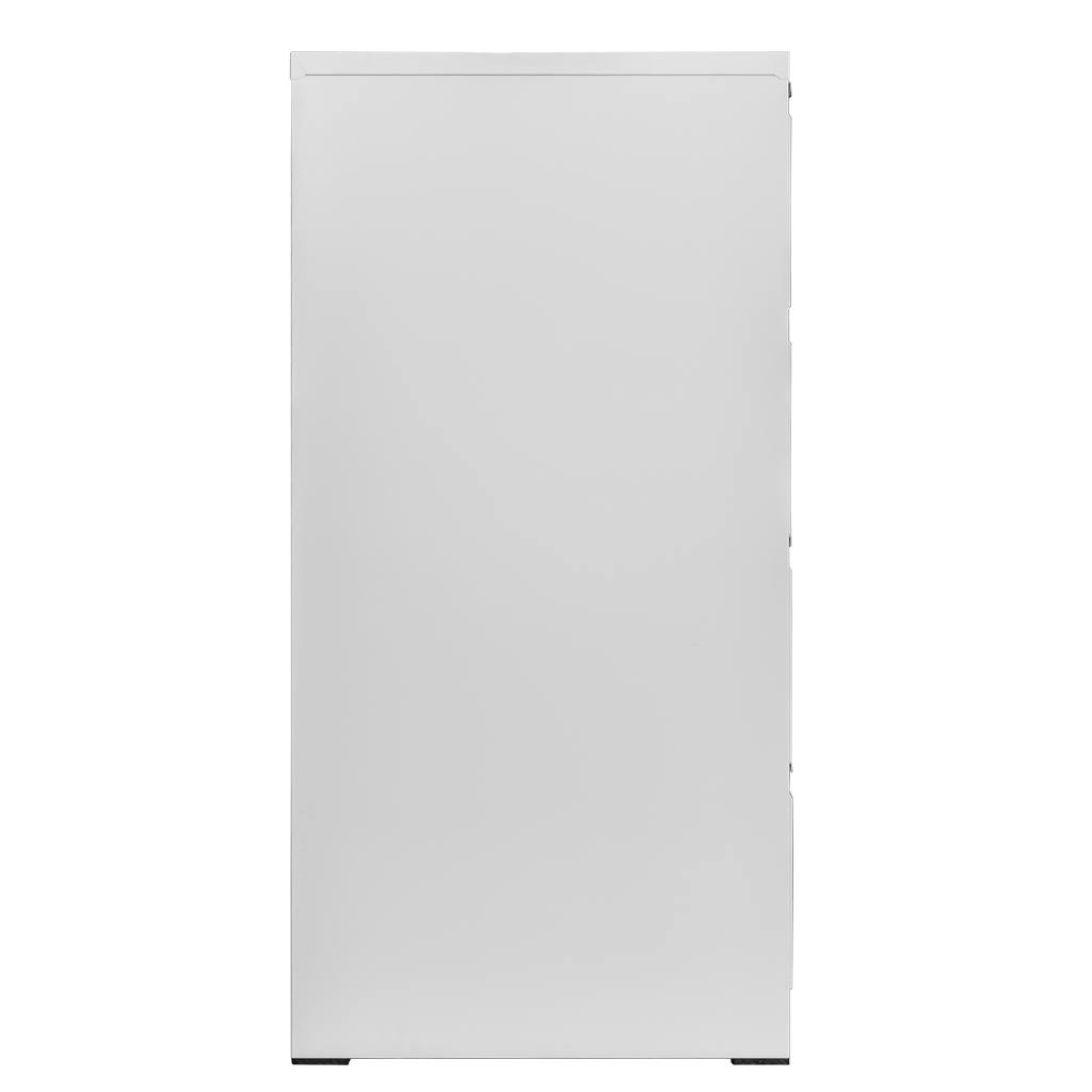 Szafka metalowa kartotekowa Mega-M WENUS W-4/S 4 szuflady A4 szara S-45 cm G-62 cm H-134 cm skręcana N - obrazek 5